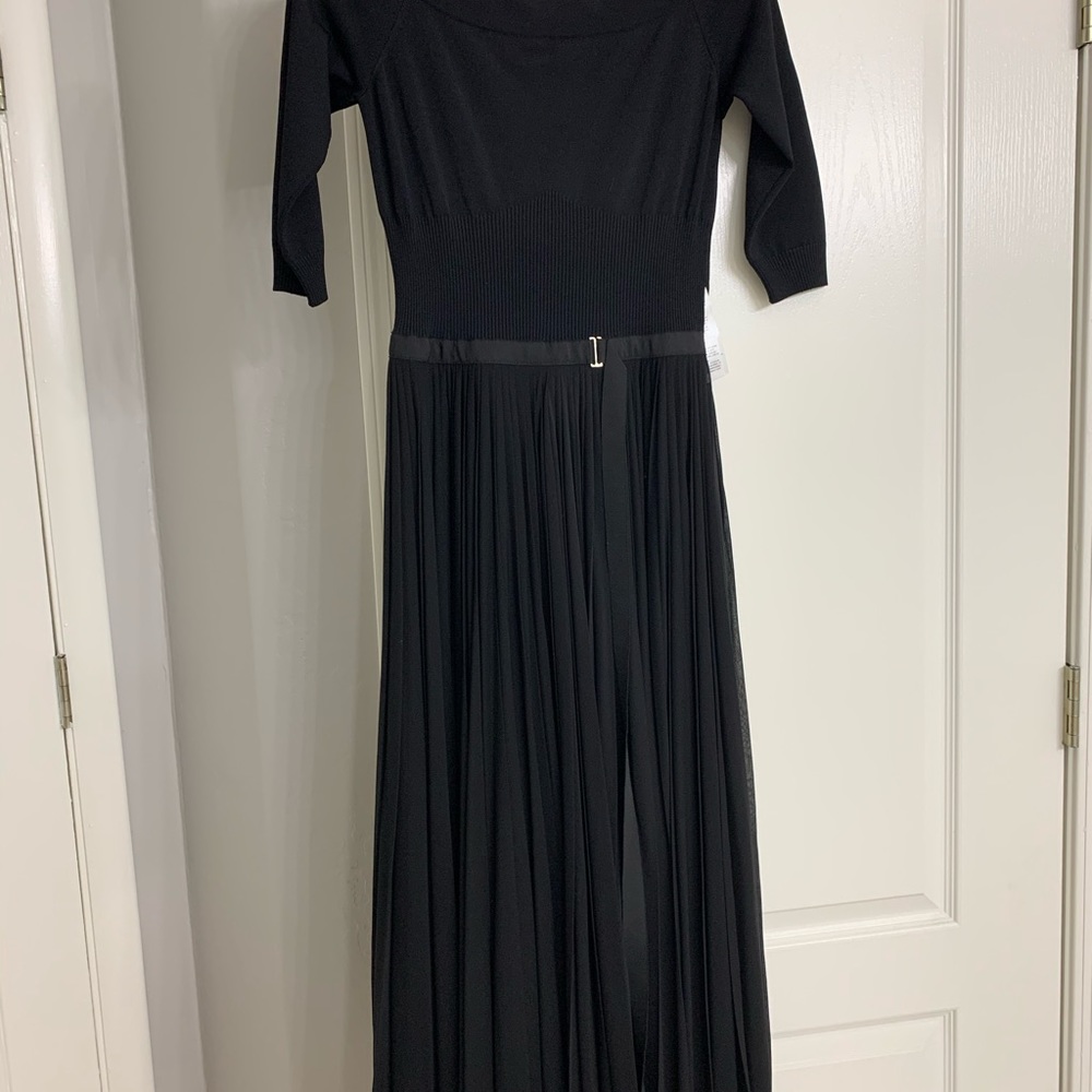 Alexander McQueen black long dress